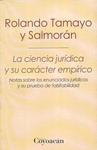 CIENCIA JURIDICA Y SU CARACTER EMPIRICO NOTAS SOBRE LOS ENUNCIADOS JURIDICOS Y SU PRUEBA DE FALSIFABILIDAD LA